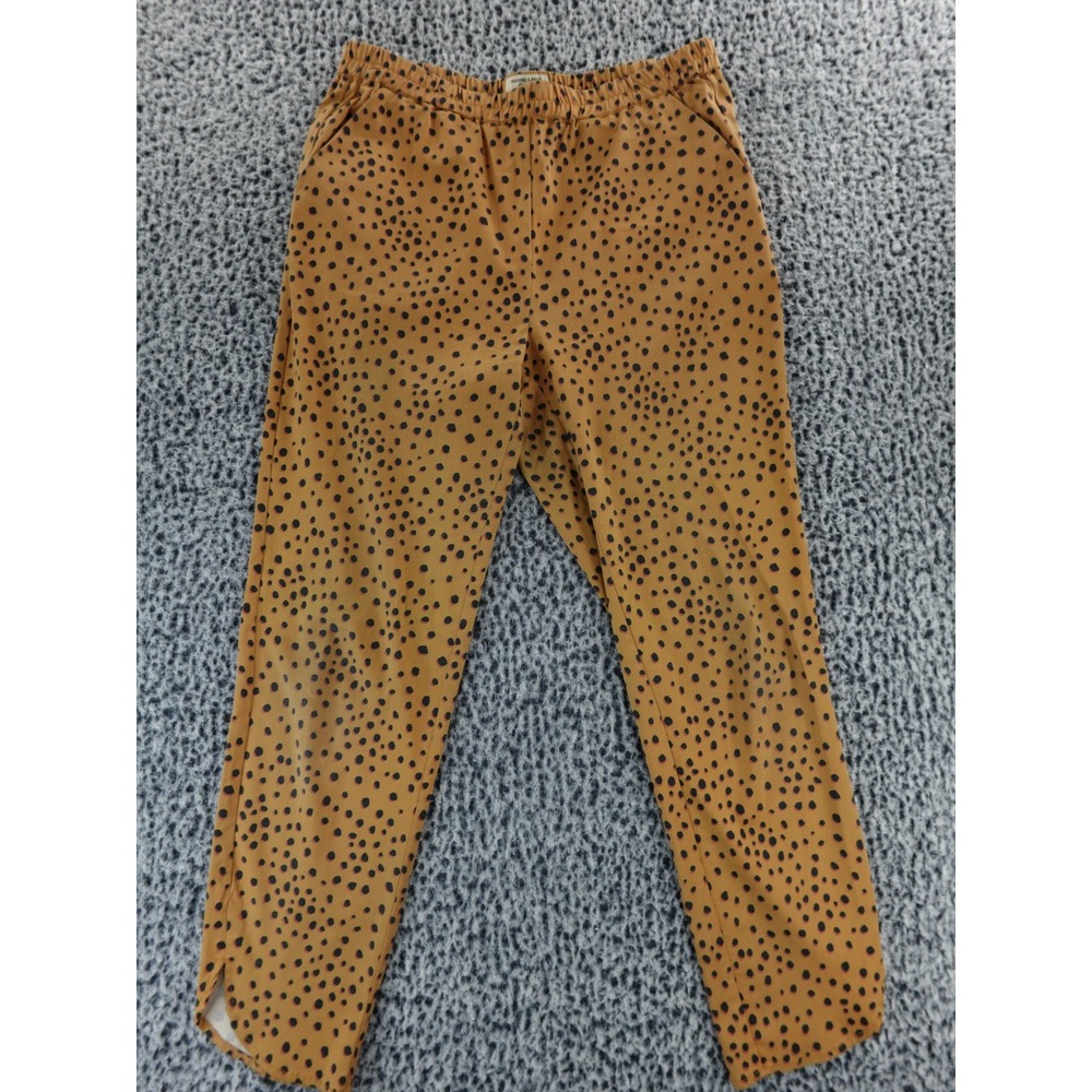 Marine Layer Allison Cheetah Print Pull On Pants Womens‎ Medium Ankle Length